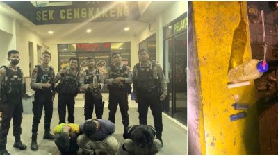 Viral: Polisi Tangkap 3 Remaja Asik Nyabu di Bawah Jembatan Gantung Daan Mogot