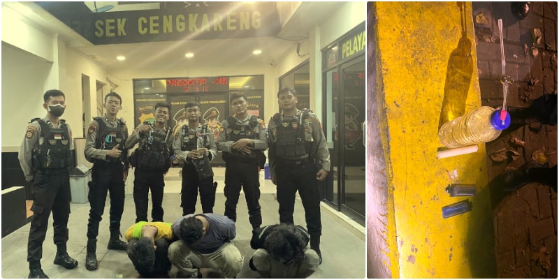 Polisi Tangkap 3 Remaja Asik Nyabu