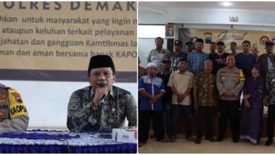 Polres Demak Gelar Jum'at Curhat