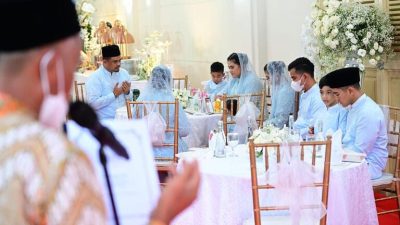 Keluarga Besar Jokowi Menggelar Pengajian Jelang Pernikahan Kaesang-Erina