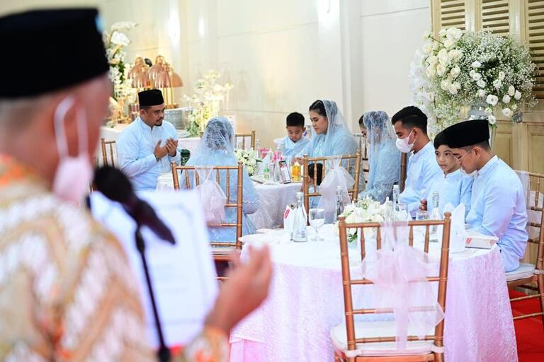 Keluarga Besar Jokowi Menggelar Pengajian Jelang Pernikahan Kaesang-Erina