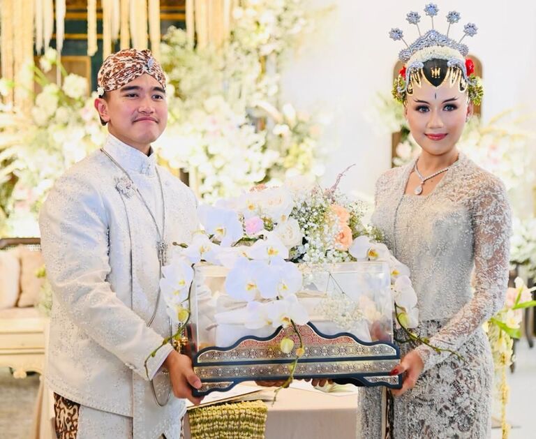 Jalani Akad Nikah, Kaesang-Erina Sah Jadi Suami Istri