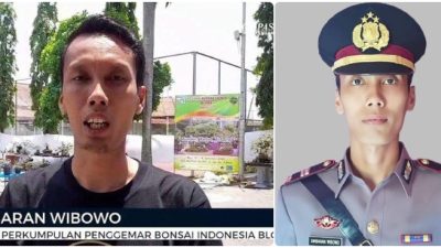 Umbaran Wibowo Wartawan TVRI Diangkat Jadi Kapolsek