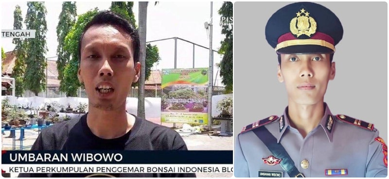 Umbaran Wibowo Wartawan TVRI Diangkat Jadi Kapolsek