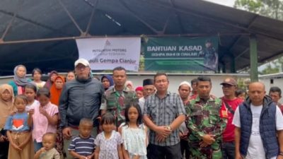Mendirikan Huntara Untuk Korban Gempa