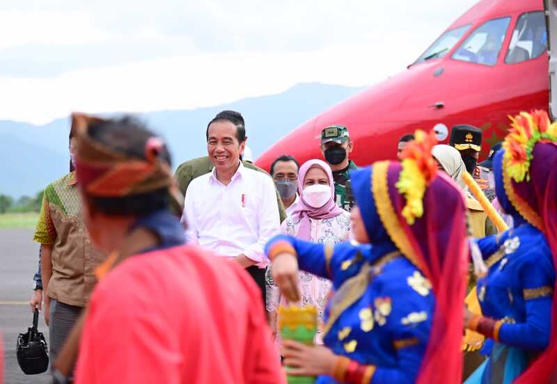 Kunjungan kerja Presiden Jokowi dan Ibu Iriana ke Provinsi NTB