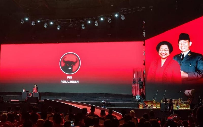 Kejutan Megawati di HUT ke-50 PDIP