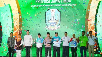 Semangat Persatuan-Kesatuan Saat Tutup Porseni NU