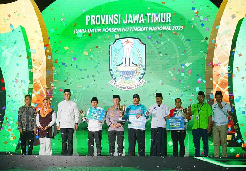 Semangat Persatuan-Kesatuan Saat Tutup Porseni NU