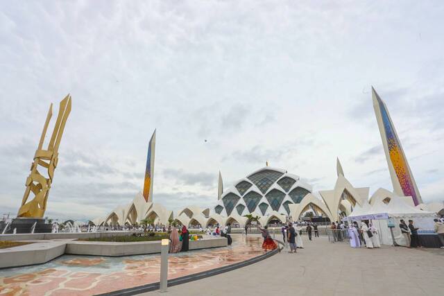 Produksi Sampah di Masjid Al Jabbar