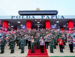 Viral – Panglima TNI dan Kepala Staf Resmikan Polda Papua Baru, Kapolri: Wujud Sinergitas Makin Kokoh