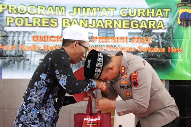 Polres Banjarnegara Gelar Jumat Curhat