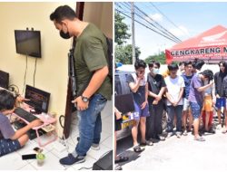 Viral: Polsek Cengkareng Kembali Menggrebek Markas Judi Online, 24 Operator Judi di Amankan