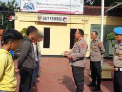 Viral: Polsek Kembangan Amankan Sejumlah Pelajar yang Terlibat Aksi Tawuran