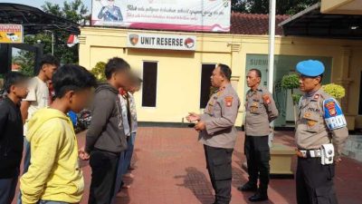 Viral: Polsek Kembangan Amankan Sejumlah Pelajar yang Terlibat Aksi Tawuran