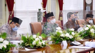 Presiden Jokowi Menerima Ketum PBNU