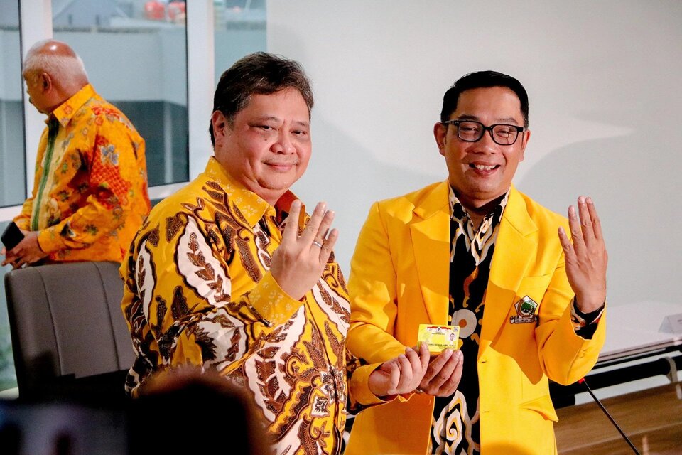 Ridwan Kamil bergabung dengan Golkar
