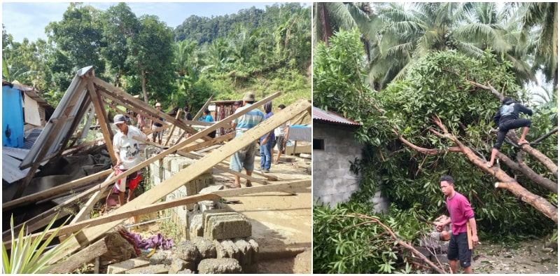 23 Rumah Warga Mamuju Rusak Akibat Angin Kencang
