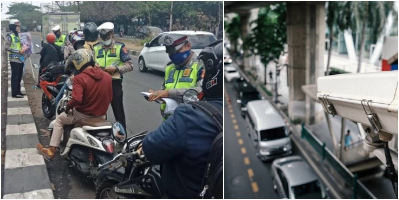 Tilang Manual Kembali Berlaku