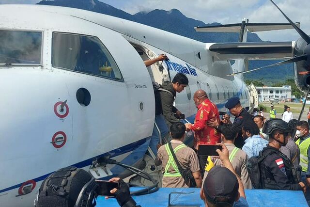 Lukas Enembe Menjalani Kesehatan di RSPAD Gatot Soebroto