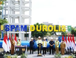 Viral: Presiden Joko Widodo Meresmikan SPAM Durolis di Kabupaten Rokan Hilir