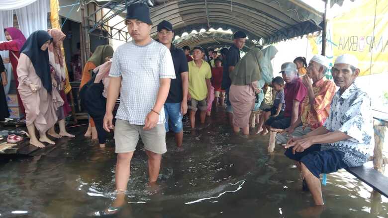 Banjir Menggenangi Ribuan Rumah Di Kabupaten Banjar
