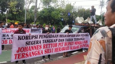 Plt Bupati Mimika JR Tersangka Istimewa