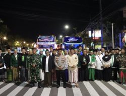 Viral: Polres Madiun Kota Kawal Keberangkatan Peserta Perayaan 1 Abad NU Di Sidoarjo