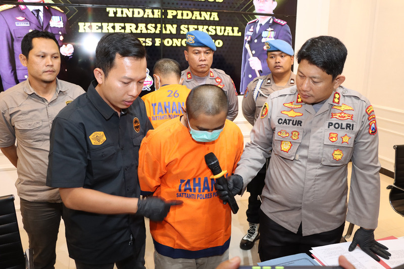 Polres Ponorogo Berhasil Ungkap Kasus Pencabulan Anak Dibawah Umur