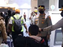 Viral: Polresta Bandara Soetta Melakukan Pengamanan atas Kepulangan 114 WNI dan Dua Jenazah Korban Gempa dari Turki