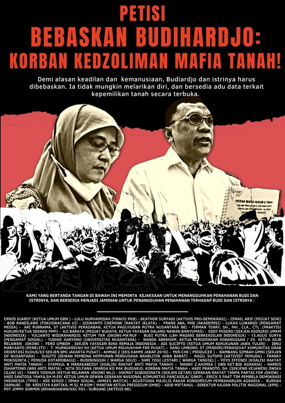 Petisi Bebaskan Ketua FKMTI