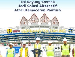 Viral: Diresmikan Presiden Jokowi, Tol Sayung-Demak Jadi Solusi Alternatif Atasi Kemacetan di Pantura
