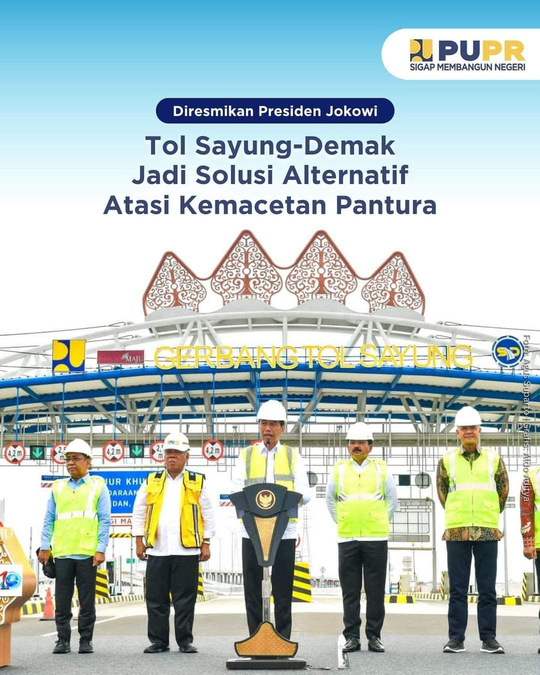 Tol Sayung-Demak Jadi Solusi Alternatif Atasi Kemacetan di Pantura