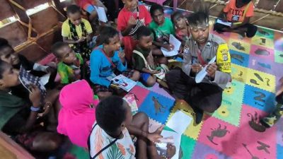 Anak-Anak Papua Korban KKB Kini Bisa Membaca dan Menulis