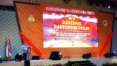 Viral: Arahan Tegas Kapolri di Rakernis Bareskrim Polri