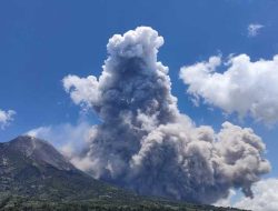 Viral: Gunung Merapi Kembali Muntahkan Awan Panas Guguran, Potensi Bahaya 7 Kilometer