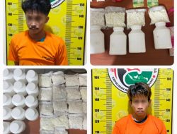 Polres Tulungagung Ungkap Narkoba, Dua Pengedar dan Puluhan Ribu Pil Doubel L Diamankan