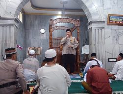 Viral: Kapolsek Sampaikan Himbauan Sebelum Sholat Jumat Bersama Camat Kalideres