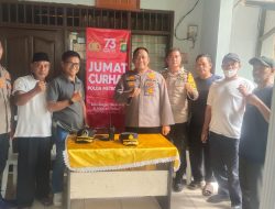 Viral: Jumat Curhat, Kapolsek Kembangan Bersama Polisi RW 05 Kel. Srengseng Ciptakan Kondisi Aman