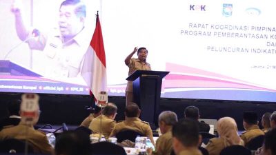 Pemda Terkait 8 Area Intervensi Pencegahan Korupsi