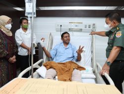Viral: Prajurit Korban Penyerangan KKB Yahukimo Dijenguk Kasad di RSPAD