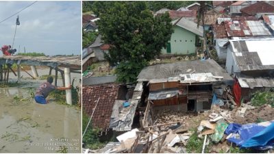 Warga Lampung Selatan Tertimpa Material Longsor