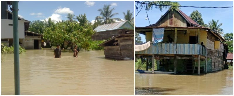 Sungai Masamba Meluap
