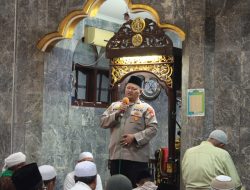 Suling Dakmas, Kapolsek Kalideres Berikan Imbauan Kamtibmas Menjelang Ramadhan di Masjid Ar Rohmah