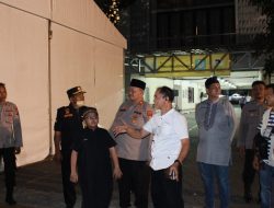 Viral: Kapolsek Kalideres Tinjau Perayaan Malam Misa Agung di Gereja Katolik Santa Maria Imakulata