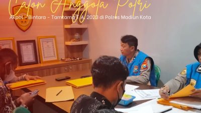 Viral: Polres Madiun Kota menerima pendaftaran anggota Polri dari Akpol, Bintara hingga Tamtama