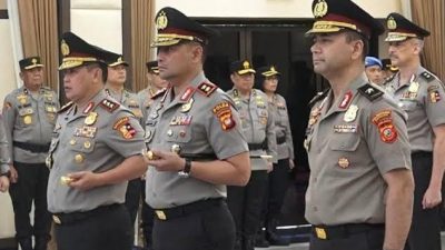 Viral: Kapolri Pimpin Upacara Kenaikan Pangkat 11 Pati di Rupatama Mabes Polri