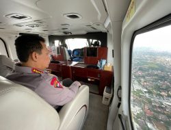 Viral: Kapolri Naik Heli Pantau Langsung Arus Mudik di Jalan Tol dan Arteri