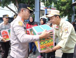 Viral: Jelang Lebaran, Polres Pelabuhan Tanjung Priok Berbagi Kebaikan dan Kebahagiaan