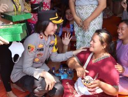 Viral: Peduli Korban Kebakaran, Polres Pelabuhan Tanjung Priok Selenggarakan Trauma Healing bagi anak